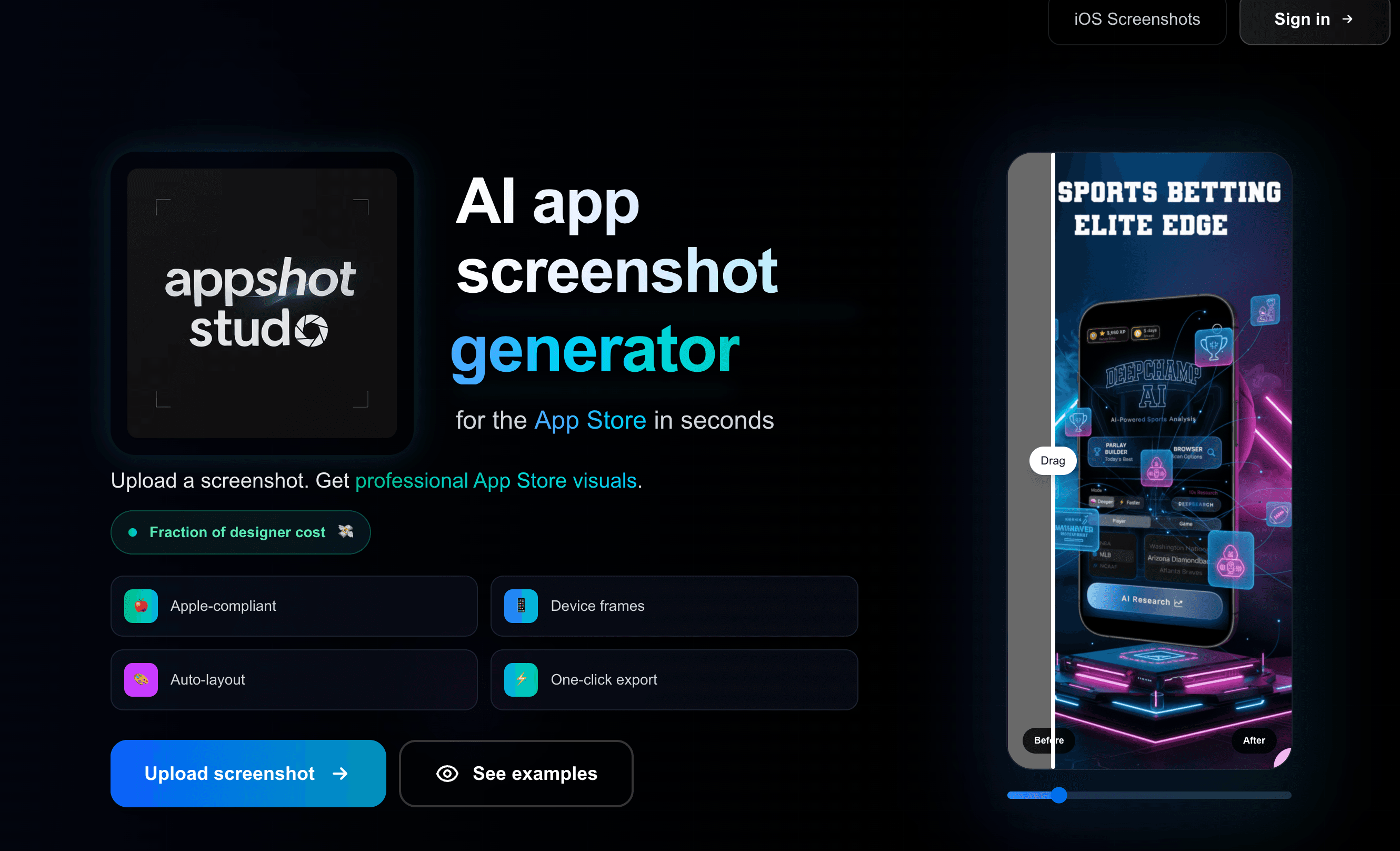 AppShot Studio screenshot
